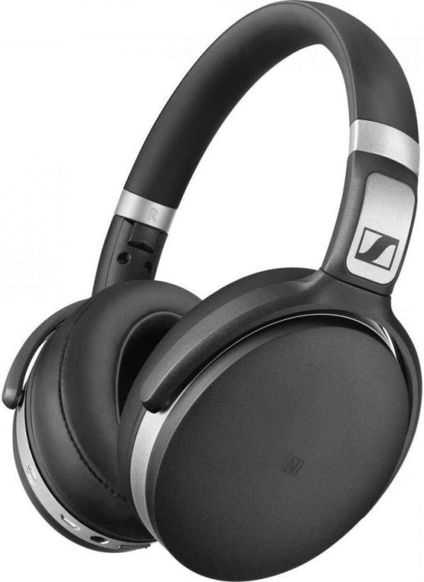 Sennheiser HD 4.50 BTNC Bluetooth-Funkkopfhörer mit aktiver Geräuschunterdrückung, Schwarz und Silber