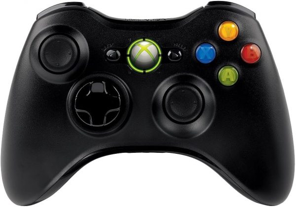 Microsoft Xbox 360 Wireless Controller Black for Windows & Xbox 360 Console