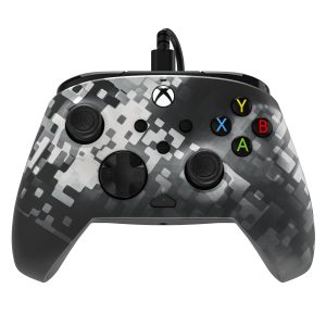 Power A Enhanced Xbox Series X|S & PC Glitch Black REMATCH Advanced Wired Controller