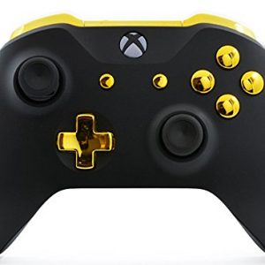 Original Custom Wireless Controller for Microsoft Xbox Series X/S & Xbox One – Custom Soft Touch Feel – Custom Xbox Series X/S Controller (Black/Gold)