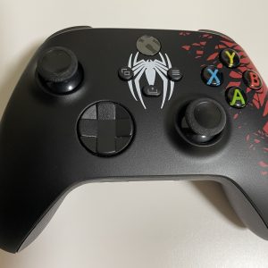 Spider-Man Black Custom X-Box Controller Wireless Compatible with X-Box One/X-Box Series X/S