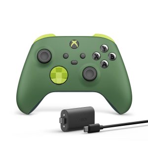 Xbox Special Edition Wireless Gaming Controller – Remix – Includes Xbox Rechargeable Battery Pack – Xbox Series X|S, Xbox One, Windows PC, Android, and iOS