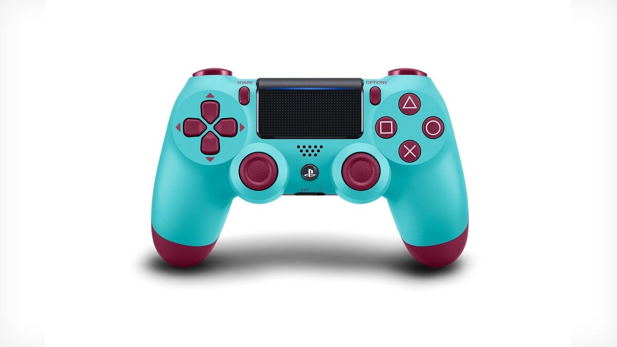 DualShock 4 Wireless Controller for PlayStation 4 – Berry Blue