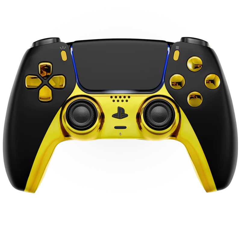 PlayStation DualSense Wireless Controller – Midnight Black Golden