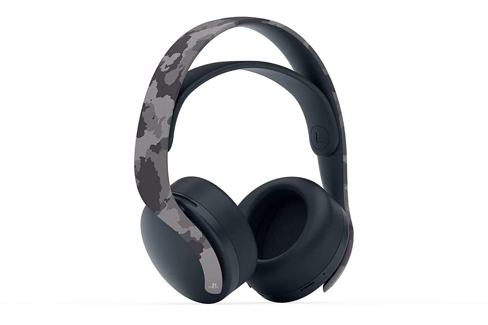 PlayStation Pulse 3D Wireless Headset – Gray Camouflage