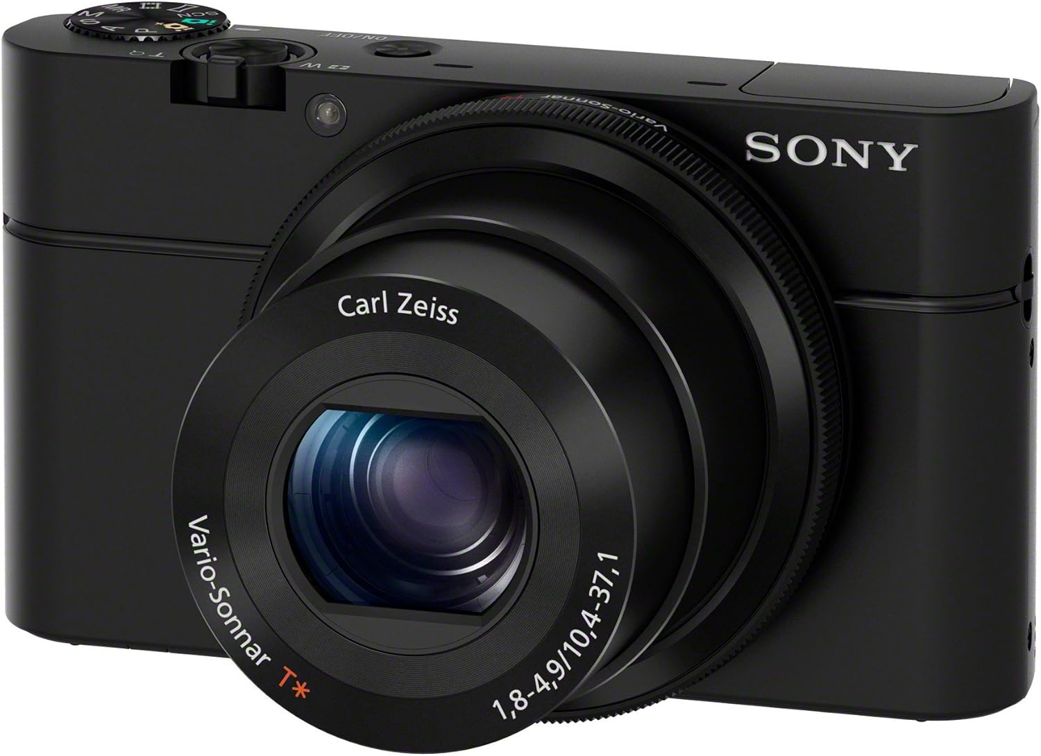 Renewed Sony DSC-RX100 20.2 MP Premium Compact Digital Camera w/ 1-inch sensor, 28-100mm ZEISS zoom lens, 3” LCD