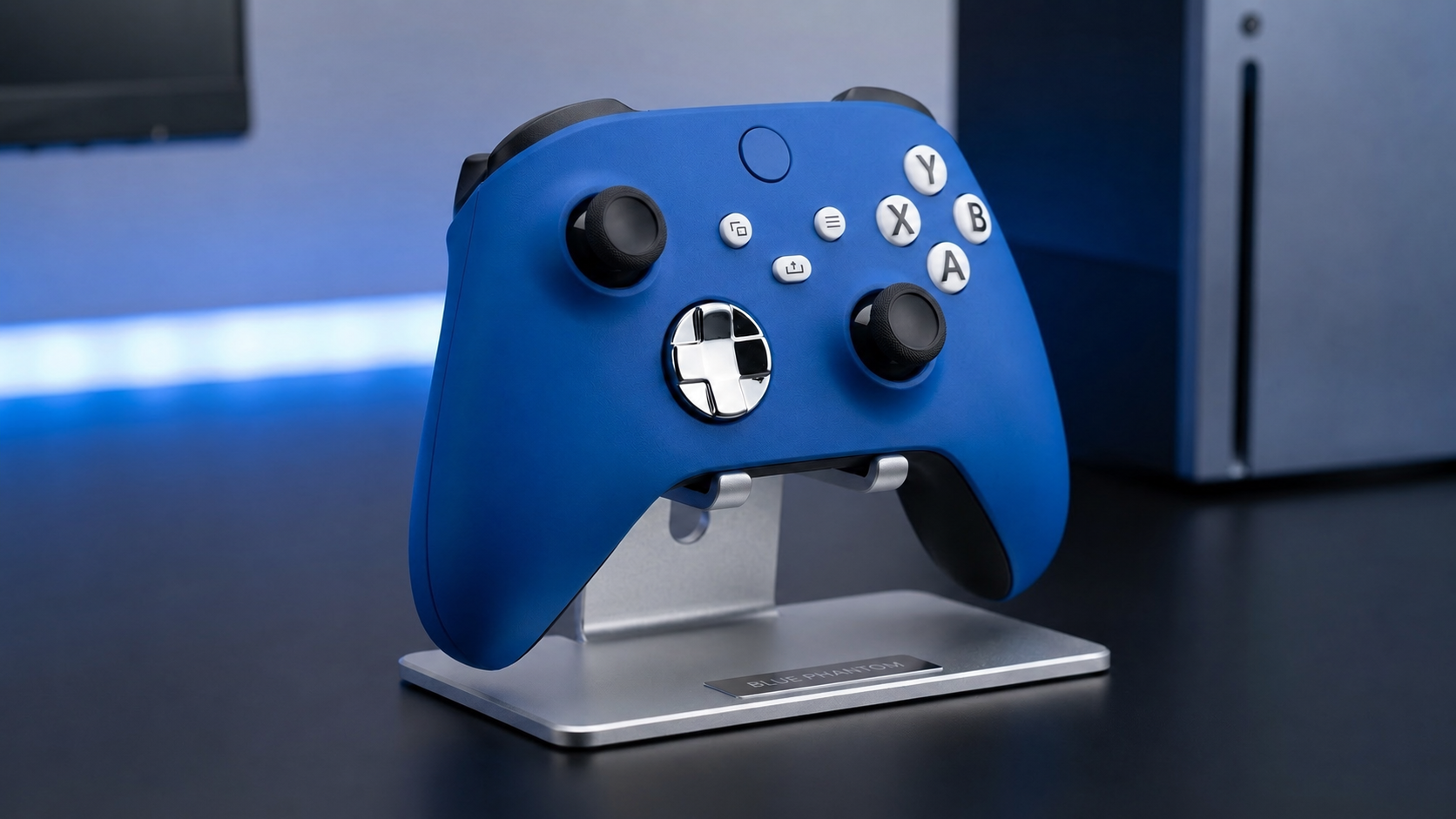 Custom Wireless Controller Blue Phantom White for Xbox Series X/S