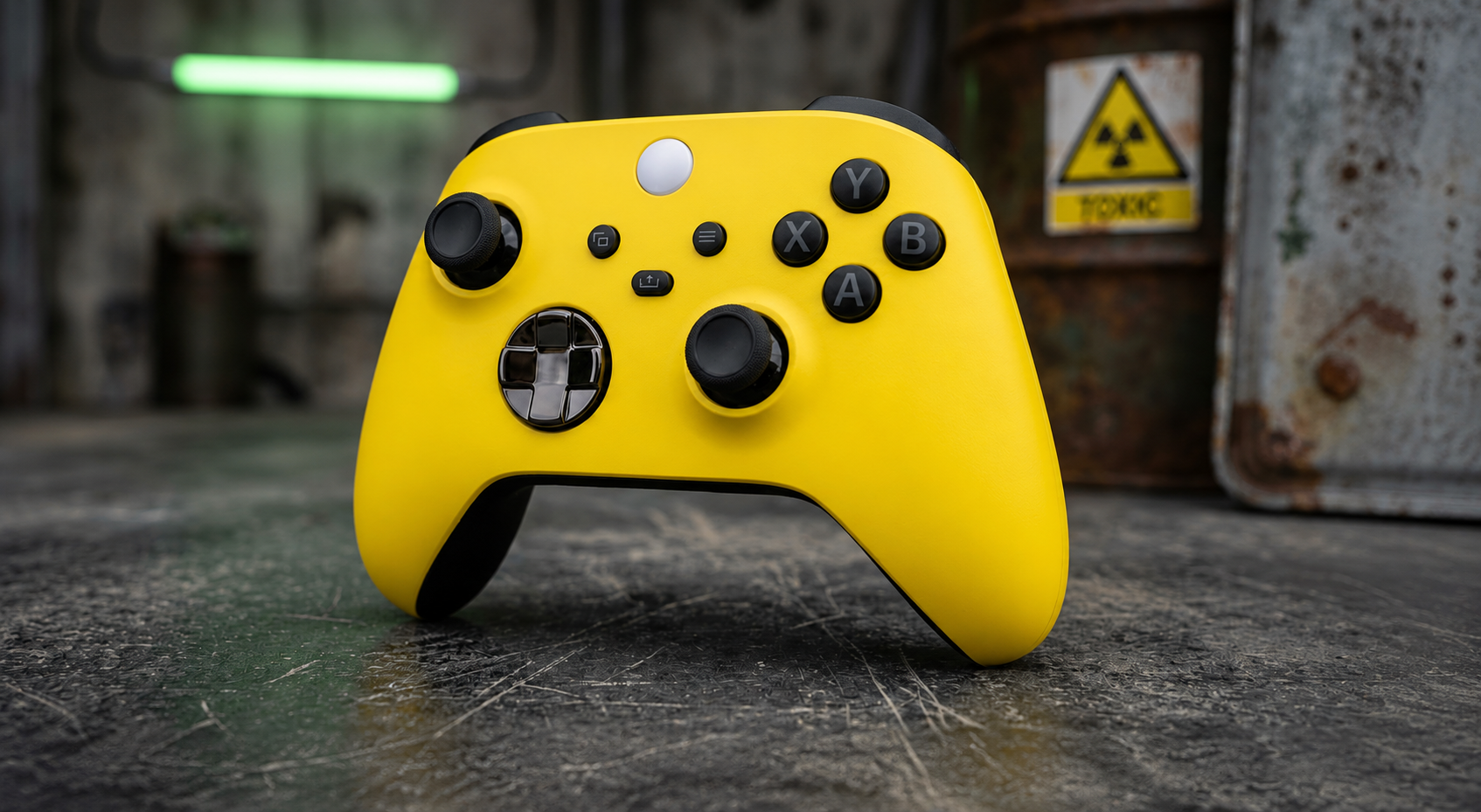 Custom Wireless Controller Toxic Yellow Black for Xbox Series X/S