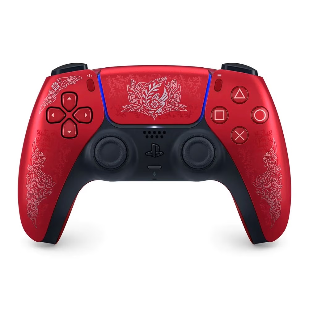PlayStation DualSense Wireless Controller – Monster Hunter Wilds Limited Edition - Red